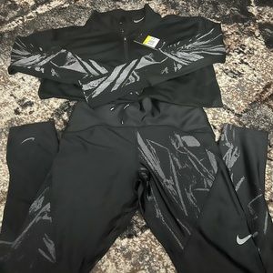 Nike Medium leggings & Small Top